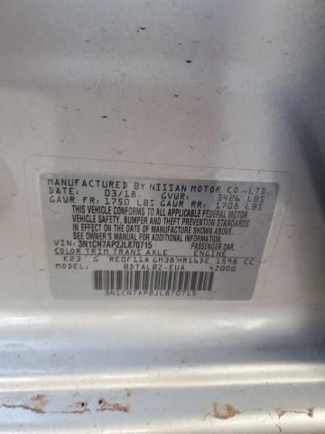 3N1CN7AP2JL870715 Nissan 2018