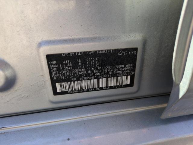 4S3BMBN61E3020043 Subaru 2.5na u5