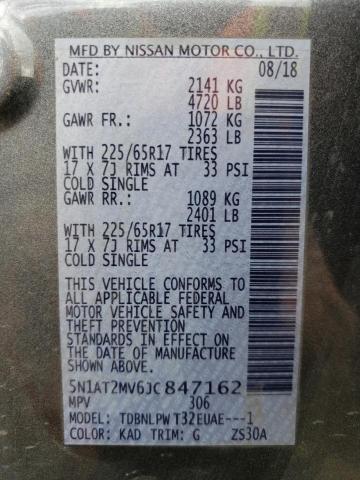 5N1AT2MV6JC847162 Nissan 2018