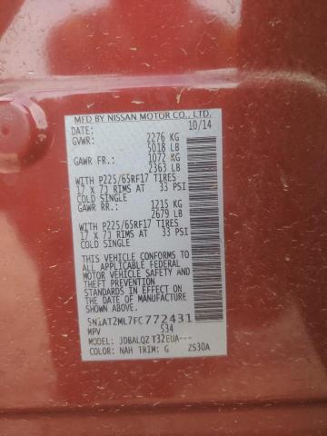 5N1AT2ML7FC772431 Nissan Rogue