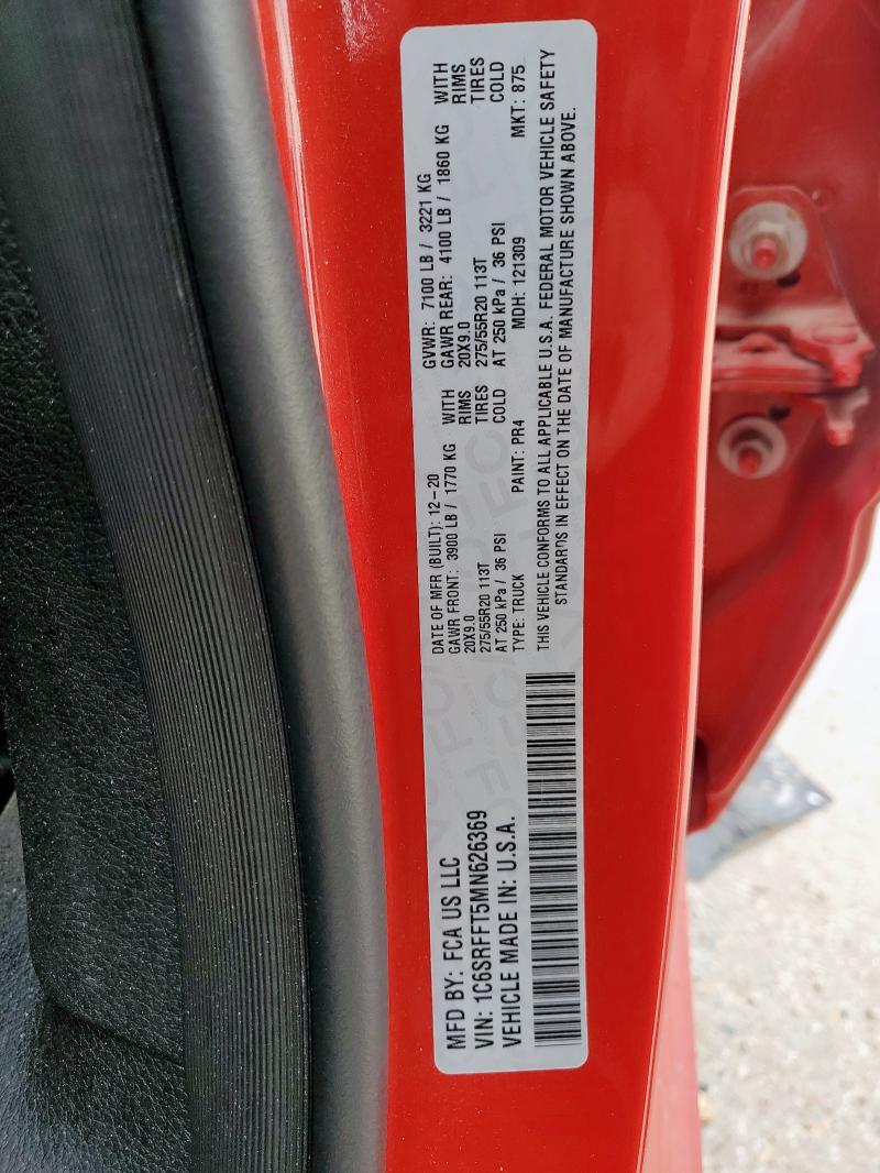 1C6SRFFT5MN626369 RAM 1500 Big H