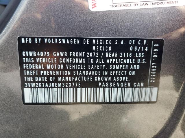 3VW2K7AJ6EM323778 Volkswagen JETTA BASE