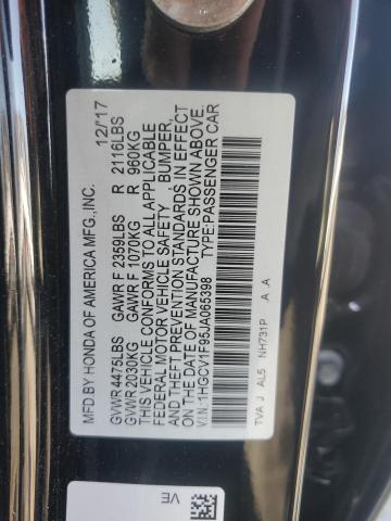 1HGCV1F95JA065398 Honda l15be