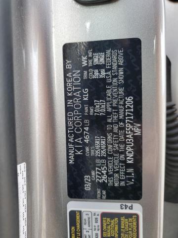KNDPU3AF5P7171206 KIA SPORTAGE L
