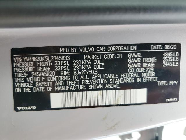 YV4162UK5L2345833 Volvo XC40 T5 MO
