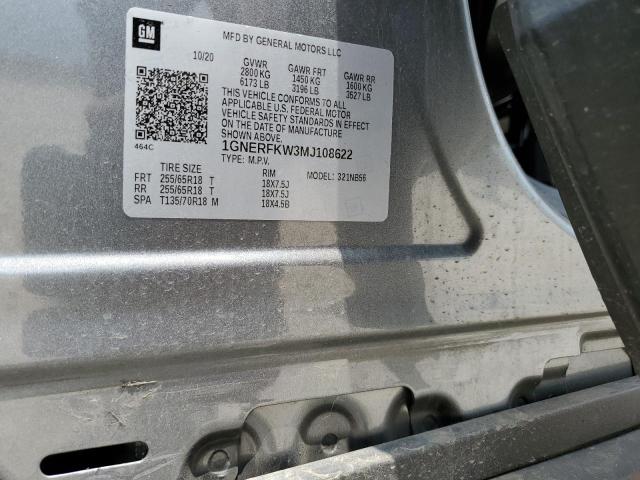 1GNERFKW3MJ108622 Chevrolet TRAVERSE L