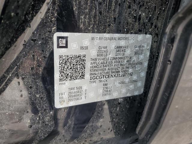 1GCGTCENXJ1287242 Chevrolet COLORADO L