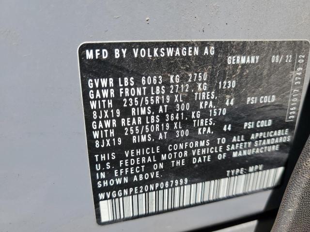 WVGGNPE20NP067999 Volkswagen ID.4 PRO S