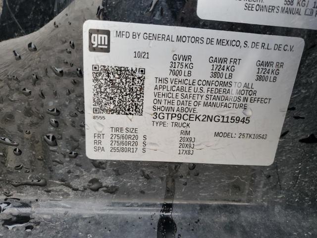 3GTP9CEK2NG115945 GMC l3b