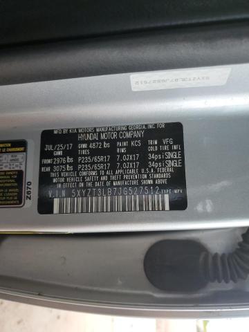 5XYZT3LB7JG527512 Hyundai gdi theta ii