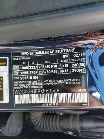 WDC0G4JB9KF605681 Mercedes-Benz GLC 300