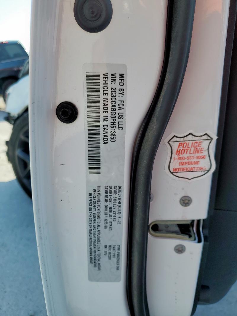 2C3CCABG0PH613850 Chrysler 300 S