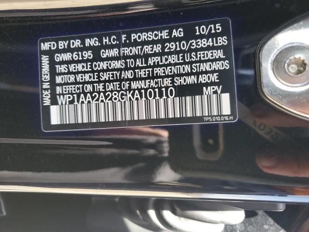 WP1AA2A28GKA10110 Porsche Cayenne