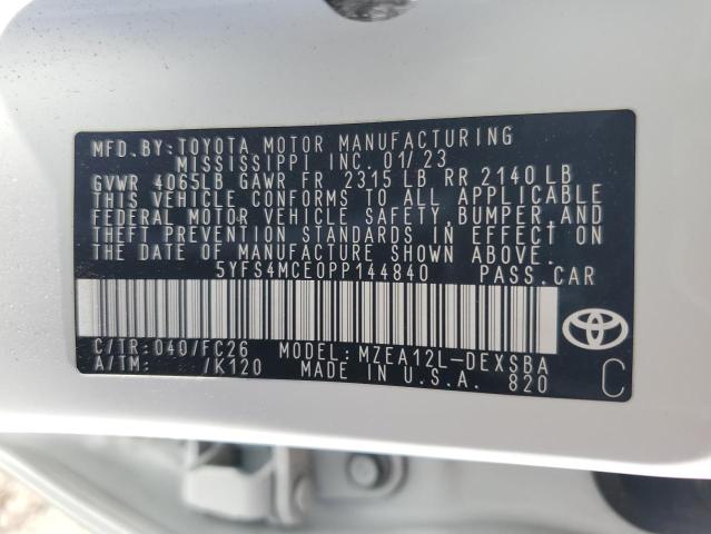 5YFS4MCE0PP144840 Toyota m20a-fks