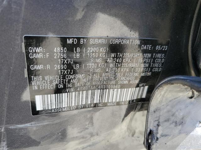 4S4BTAAC4R3109860 Subaru na, u5
