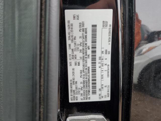 1FMCU0HD8KUC30966 Ford ESCAPE SEL