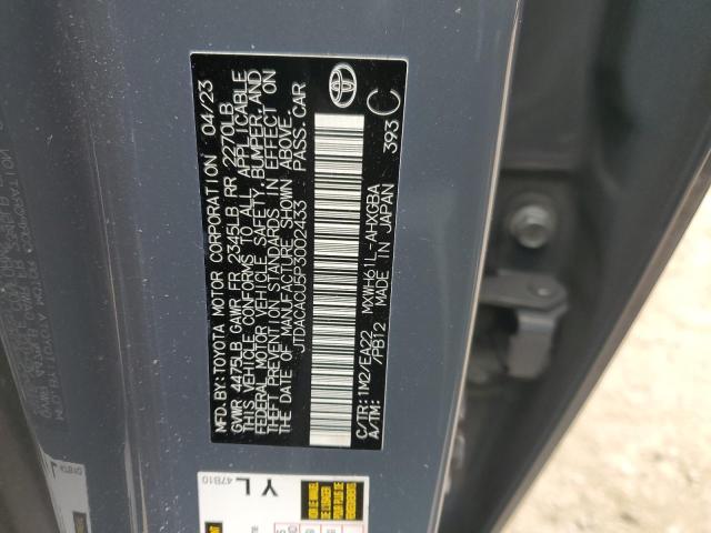 JTDACACU5P3002433 Toyota m20a-fxs, 1vm