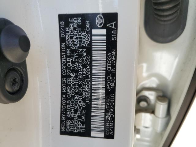 JTDBVRBD4JA004966 Toyota 4jm