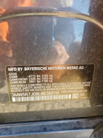 3MW5R7J08L8B36516 BMW 330XI