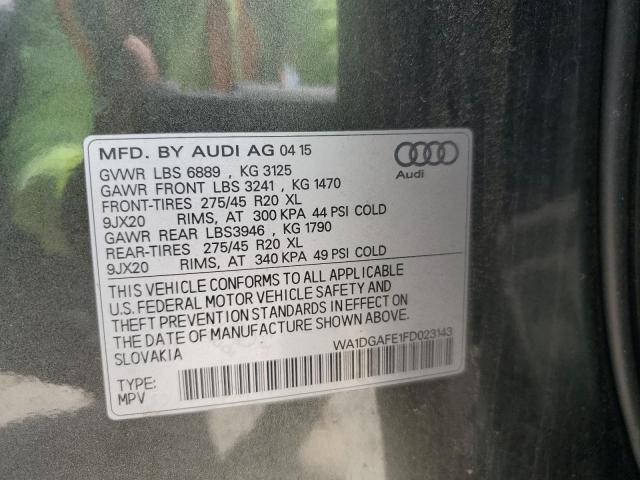 WA1DGAFE1FD023143 Audi Q7
