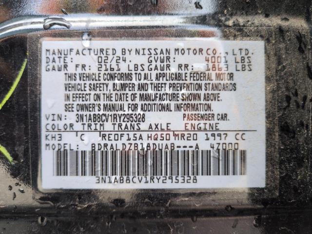 3N1AB8CV1RY295328 Nissan Sentra