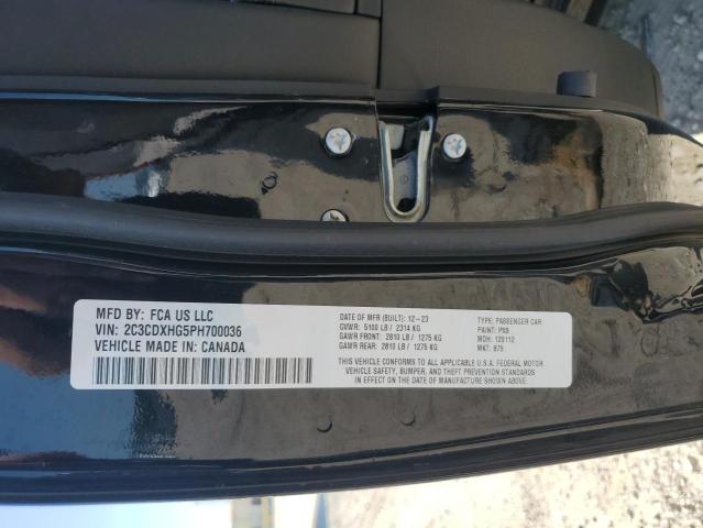 2C3CDXHG5PH700036 Dodge 2023