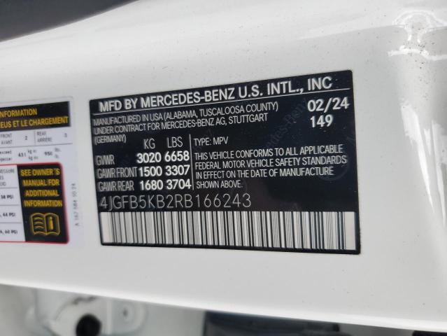 4JGFB5KB2RB166243 Mercedes-Benz Gle 450 4m