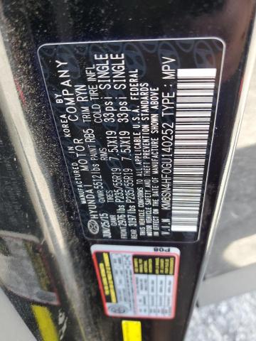 KM8SN4HF0GU140252 Hyundai gdi lambda ii