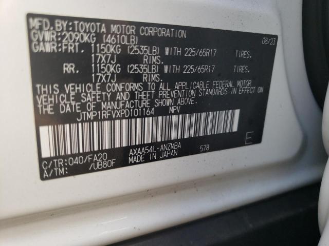JTMP1RFVXPD101164 Toyota a25a-fks