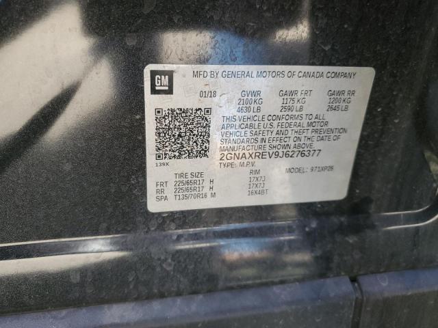 2GNAXREV9J6276377 Chevrolet EQUINOX LS
