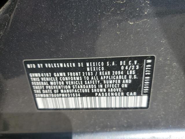 3VWBM7BU0PM031534 Volkswagen JETTA SPOR