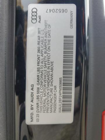 WAUL2BF24PN059865 Audi A6 PREMIUM