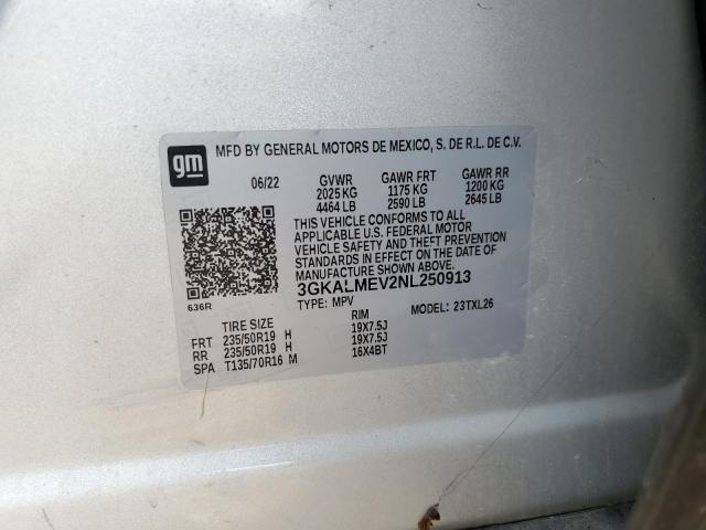 3GKALMEV2NL250913 GMC lyx