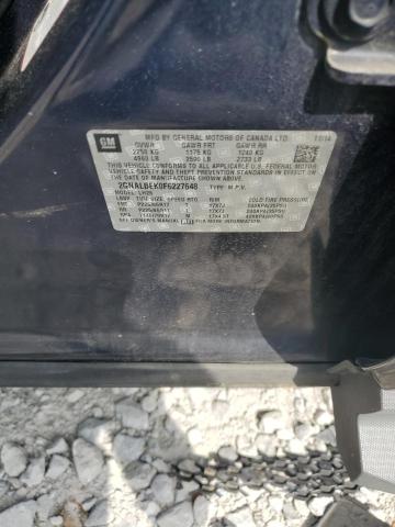 2GNALBEK0F6227648 Chevrolet EQUINOX LT