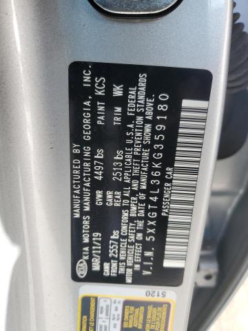 5XXGT4L36KG359180 KIA gdi