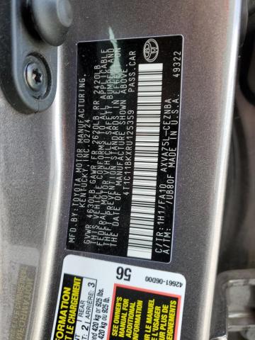 4T1C11BKXRU125359 Toyota CAMRY LE