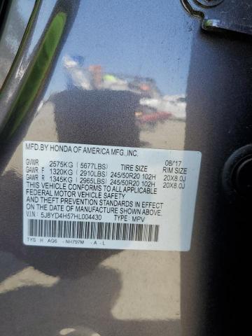 5J8YD4H57HL004430 Acura j35y5