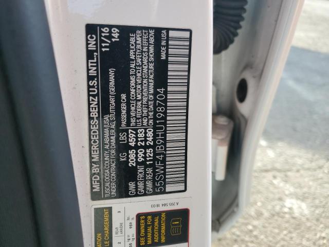 55SWF4JB9HU198704 Mercedes-Benz C 300