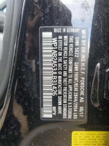 WP1AB2A53JLB31426 Porsche MACAN S