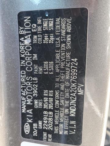 KNDJN2A20K7699724 KIA Soul