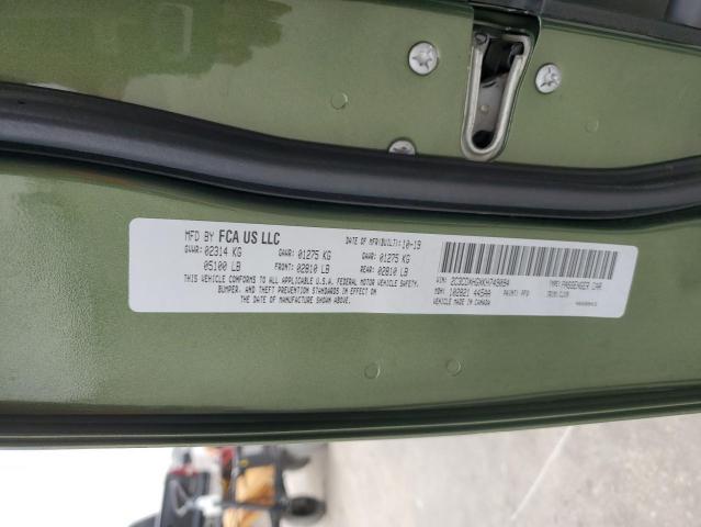 2C3CDXHGXKH749094 Dodge CHARGER GT