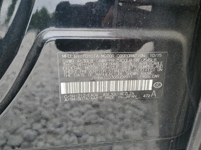JTHBA1D23G5009911 Lexus 8ar-fts