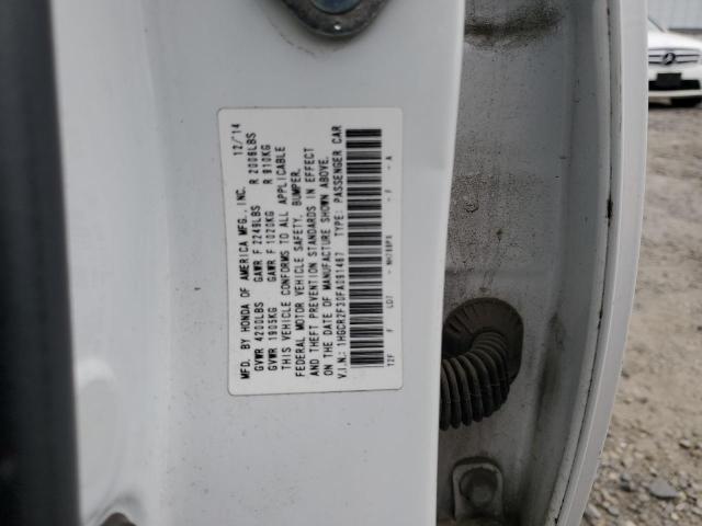 1HGCR2F30FA091467 Honda k24w1