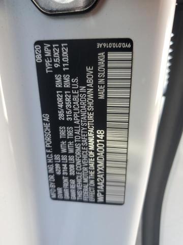 WP1AA2AYXMDA00148 Porsche 2021