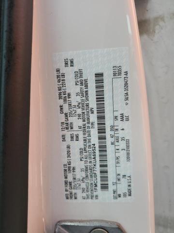 1FMCU0F77KUA69524 Ford ESCAPE S