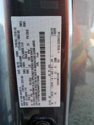 1FTFW1E54NFC13346 Ford 5.0l-4v
