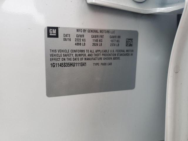 1G1145S35HU111041 Chevrolet Impala Pre