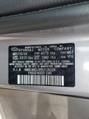 KMHLM4DJ4RU116024 Hyundai ELANTRA BL