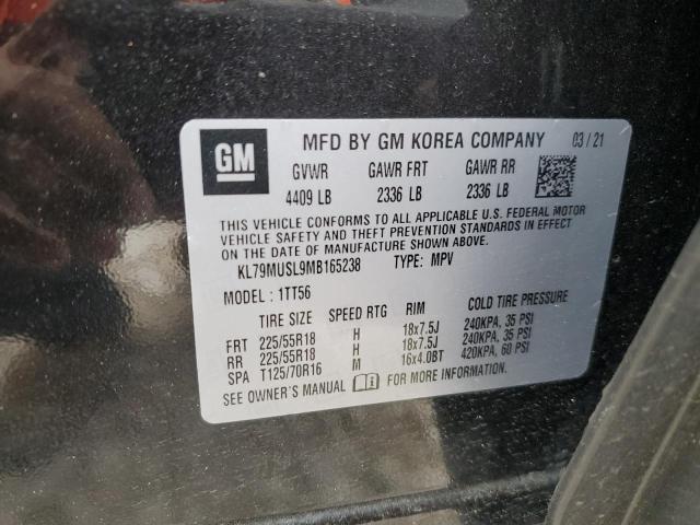 KL79MUSL9MB165238 Chevrolet l3t - l3, sidi, vvt, alum