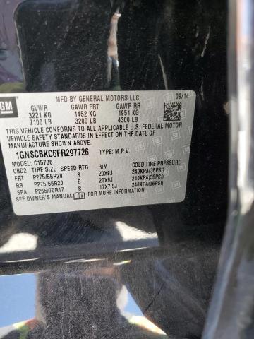 1GNSCBKC6FR297726 Chevrolet l83 - vvt, active fuel management, aluminum